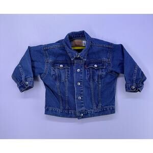 Vintage 80’s Levi’s Silver tag Kids Jean Jacket Size 3T
